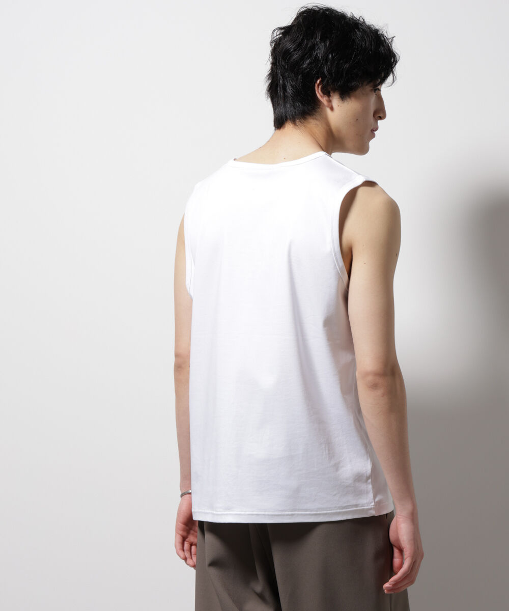 nano･universe「シルケットスムースノースリブプルオーバー」|Tシャツ・カットソー|