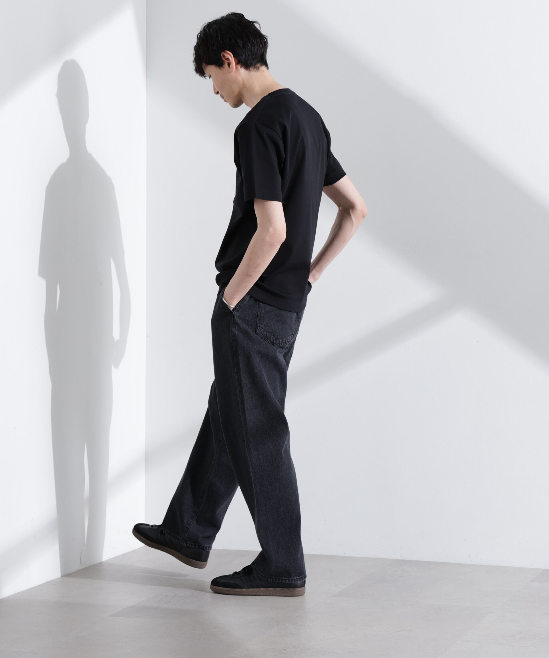  「アンチスメル クルーネックTシャツ 半袖」|Tシャツ・カットソー|