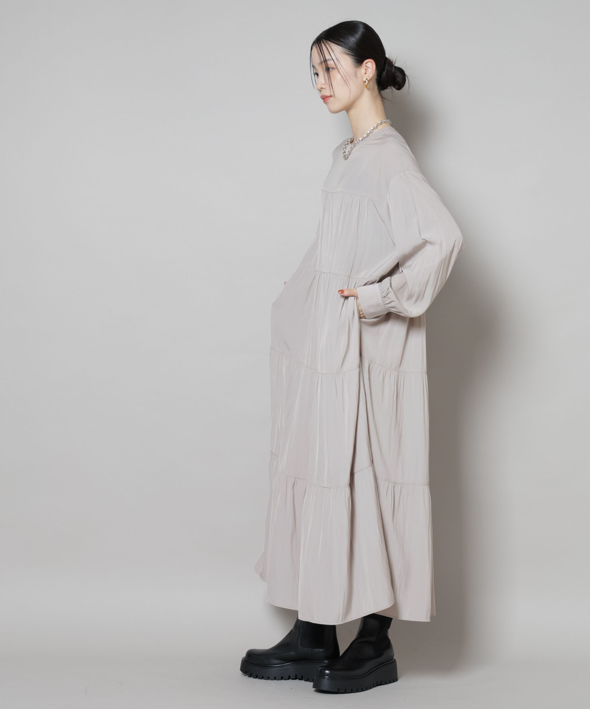 nano･universe「ティアードワンピース」|ワンピース|