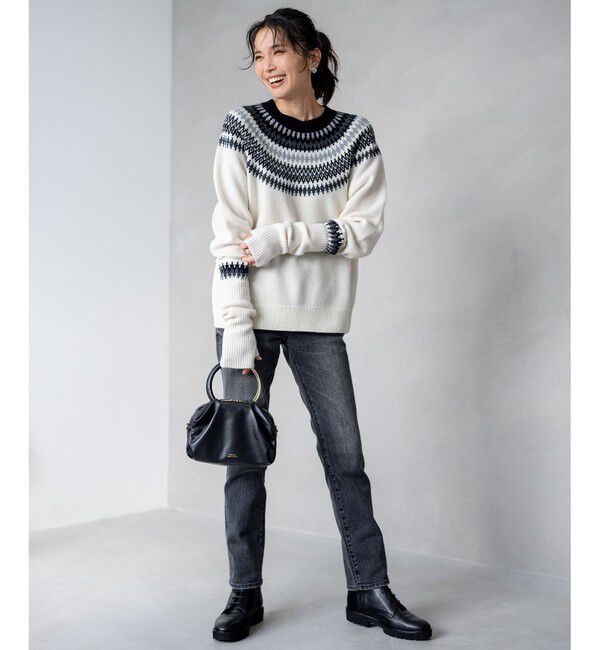 23区「ピュアカシミヤ アーム ウォーマー」|手袋|