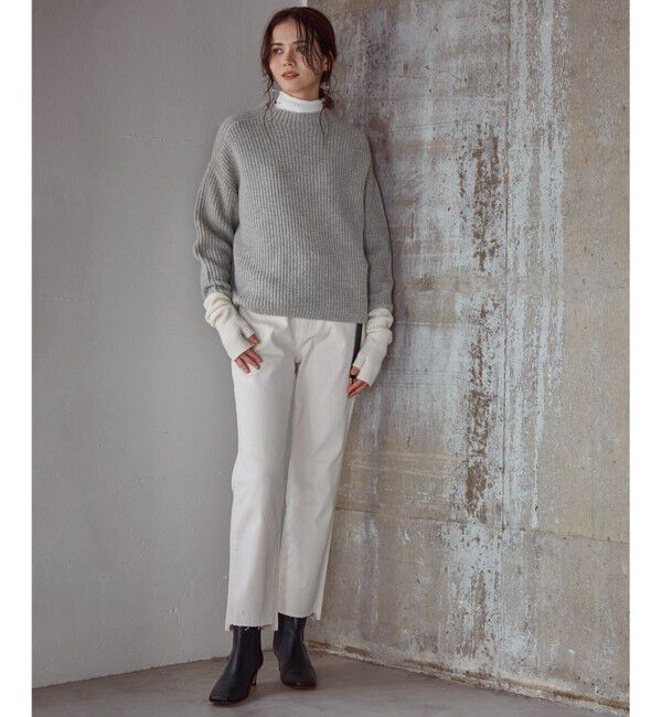 23区「ピュアカシミヤ アーム ウォーマー」|手袋|