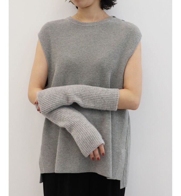 23区「ピュアカシミヤ アーム ウォーマー」|手袋|