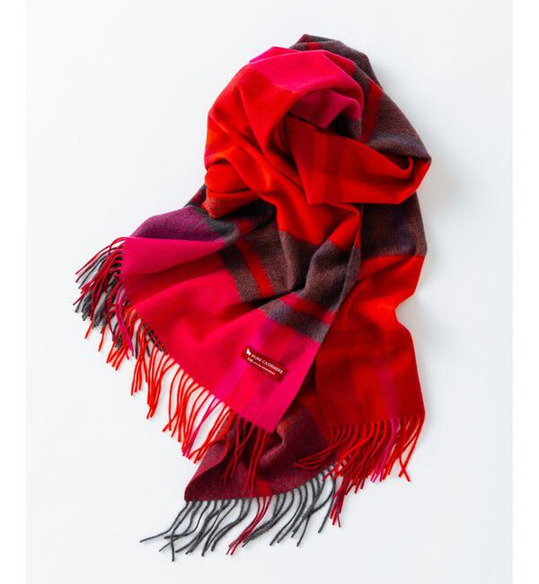 23区「【VERY掲載】カシミヤ チェック ストール」|ストール|