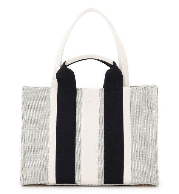 ストライプキャンバス トートバッグ（23区）｜ルミネのファッション