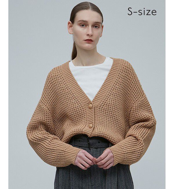 BEIGE,「【S-size】LINOIS/カーディガン」|カーディガン|Camel