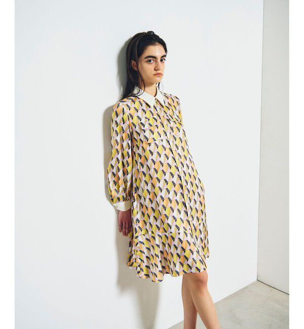 Grace Class「キカプリントミニワンピース」|ワンピース|