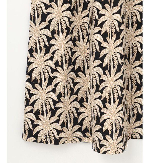 Grace Class「パームモチーフシャツワンピース」|ワンピース|