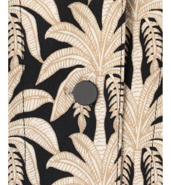 Grace Class「パームモチーフシャツワンピース」|ワンピース|