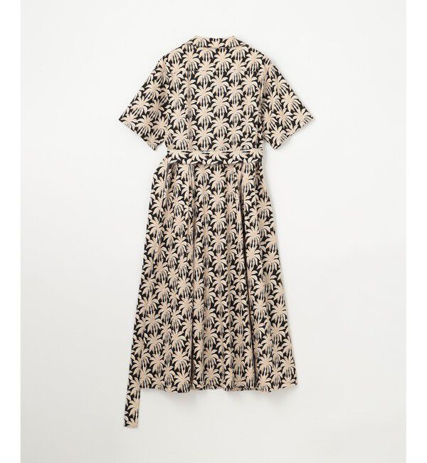 Grace Class「パームモチーフシャツワンピース」|ワンピース|