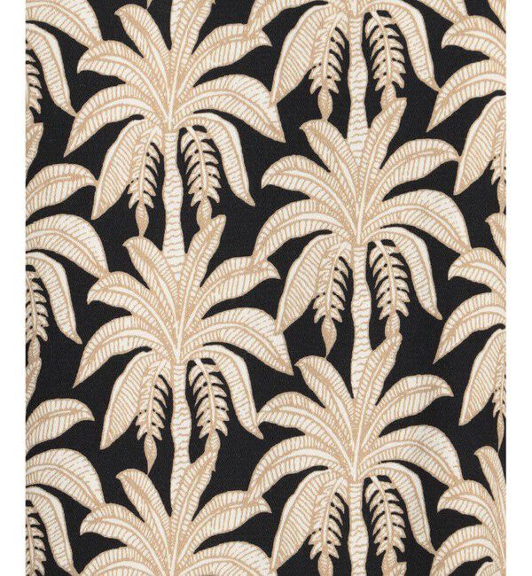 Grace Class「パームモチーフシャツワンピース」|ワンピース|