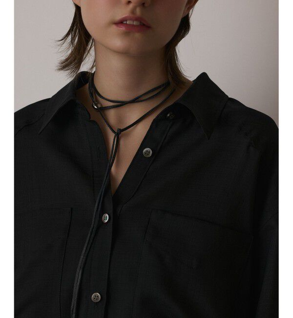 GRACE CONTINENTAL「シアー2wayウエスタンシャツ」|シャツ・ブラウス|