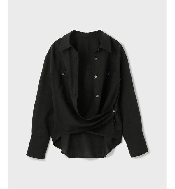 GRACE CONTINENTAL「シアー2wayウエスタンシャツ」|シャツ・ブラウス|