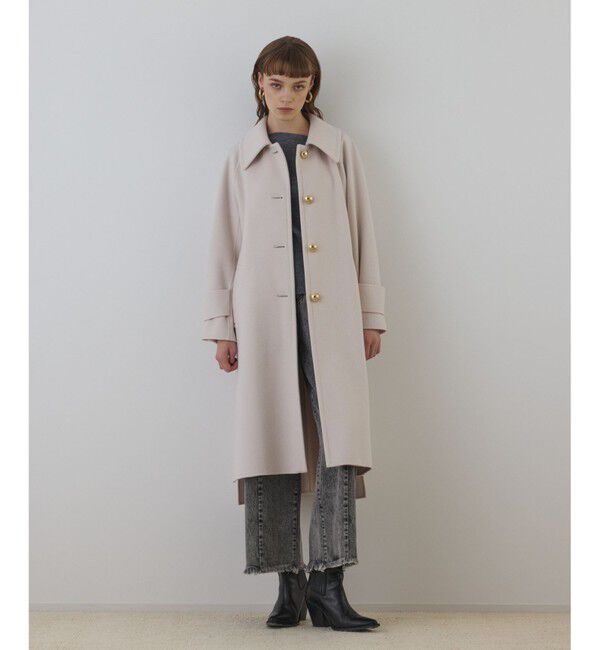 Diagram「ウールカシミヤリバーコート」|ステンカラーコート|