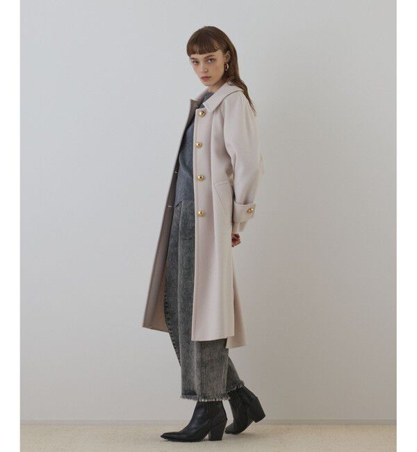 Diagram「ウールカシミヤリバーコート」|ステンカラーコート|