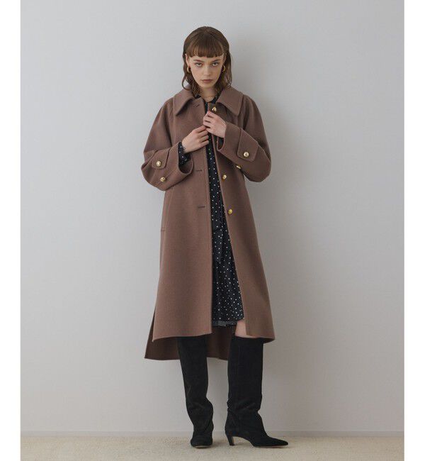 Diagram「ウールカシミヤリバーコート」|ステンカラーコート|