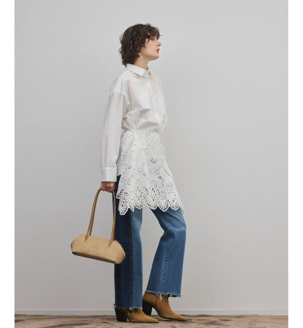  「ADD CULUMN BOSTOVN BAG」|ハンドバッグ|ベージュ