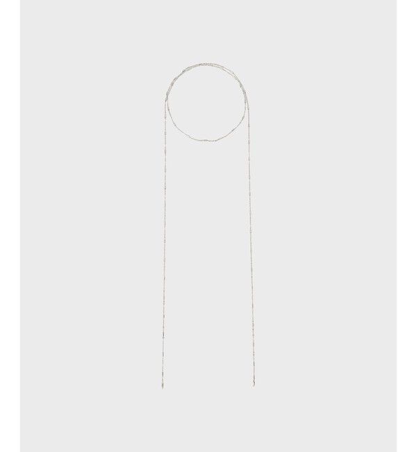  「SOAC Drop Roll Necklace」|ネックレス|シルバー