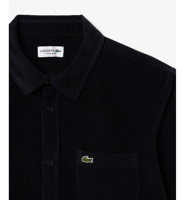 LACOSTE「エッセンシャルコーデュロイシャツ」|シャツ・ブラウス|