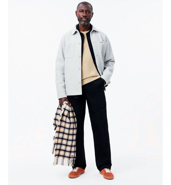 LACOSTE「エッセンシャルコーデュロイシャツ」|シャツ・ブラウス|