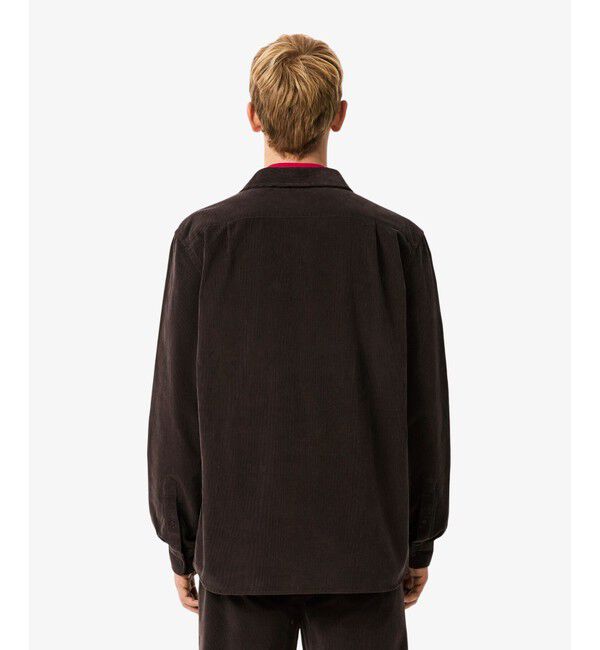 LACOSTE「エッセンシャルコーデュロイシャツ」|シャツ・ブラウス|