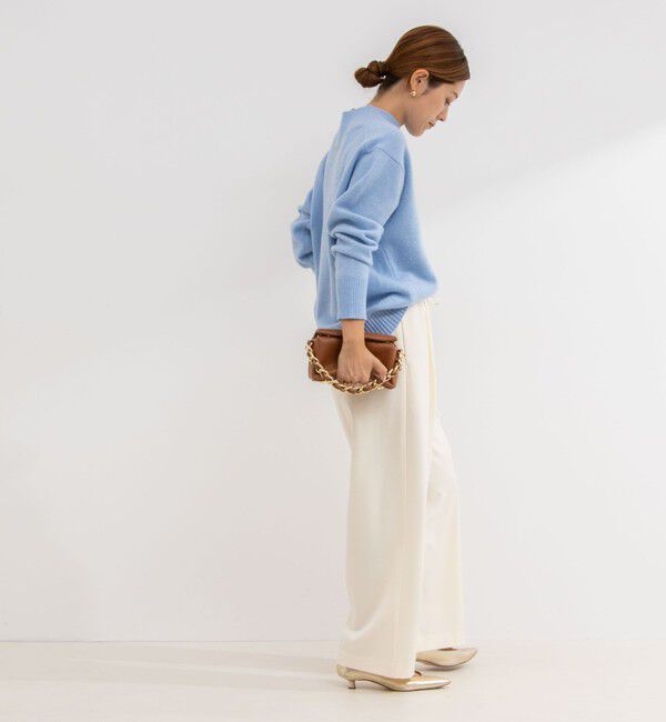 NOLLEY'S「ウォッシャブル裏起毛イージーワイドパンツ」|その他|