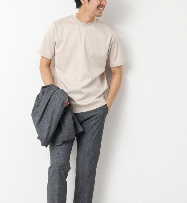 NOLLEY'S goodman「《ビジカジ対応》シルケットスムースドレスTシャツ 25SS」|Tシャツ・カットソー|