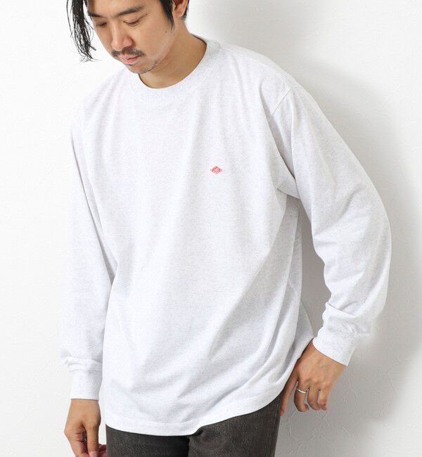 NOLLEY'S goodman「【DANTON/ダントン】DT-C0200 LONG SLEEVE T-SHIRT 25AW」|Tシャツ・カットソー|オフホワイト