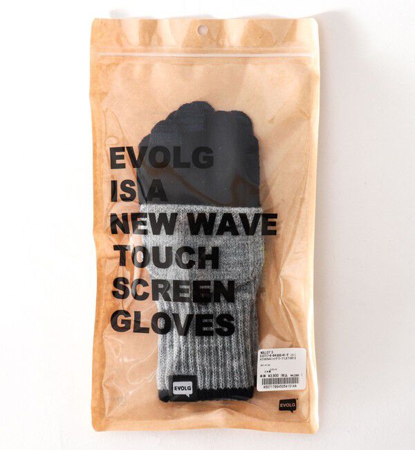 NOLLEY'S goodman「【EVOLG/エヴォログ】ATHENA ニットグローブ LET2812」|手袋|