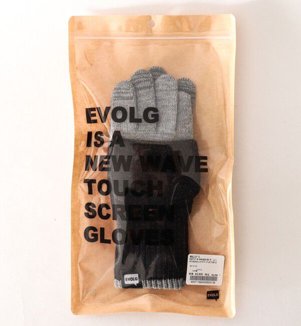 NOLLEY'S goodman「【EVOLG/エヴォログ】ATHENA ニットグローブ LET2812」|手袋|