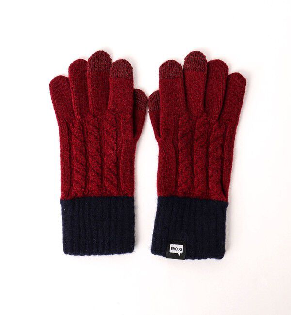 NOLLEY'S goodman「【EVOLG/エヴォログ】MINOS ニットグローブ LET2517」|手袋|