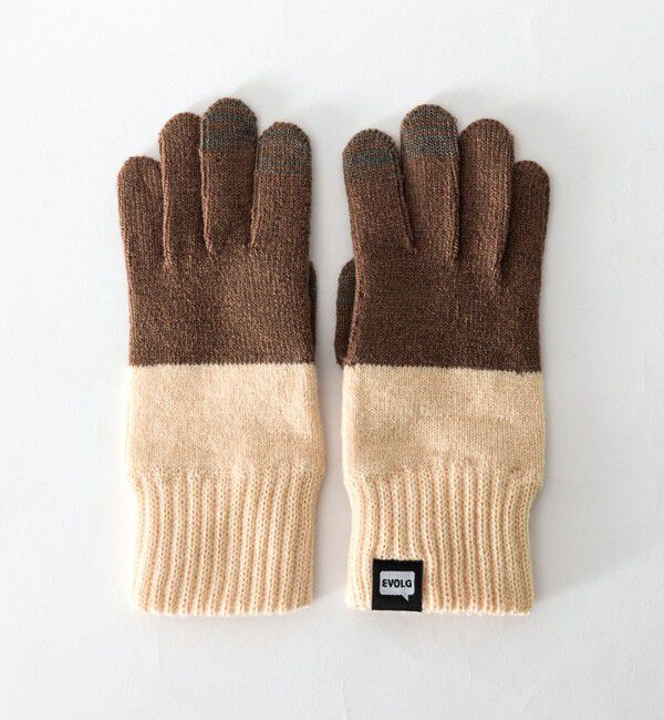 NOLLEY'S goodman「【EVOLG/エヴォログ】2TON ニットグローブ LET2364」|手袋|