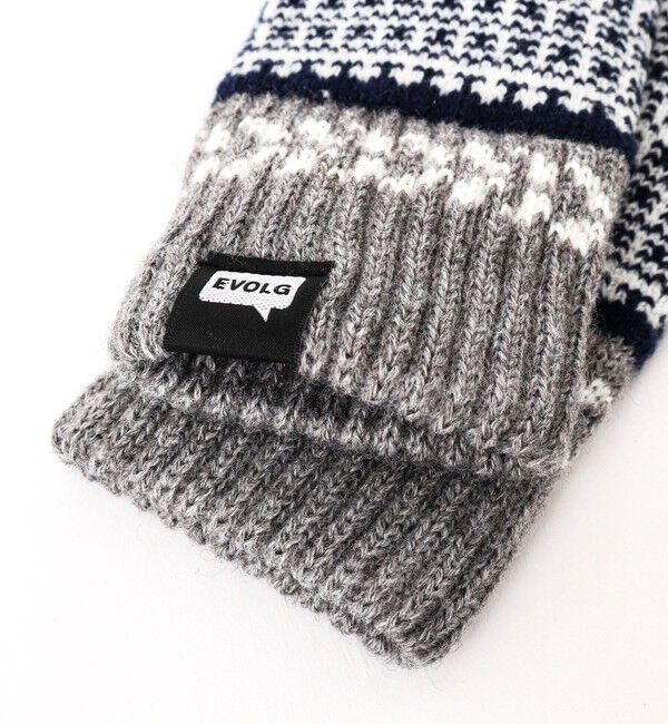 NOLLEY'S goodman「【EVOLG/エヴォログ】FLEUR ニットグローブ LET2365」|手袋|