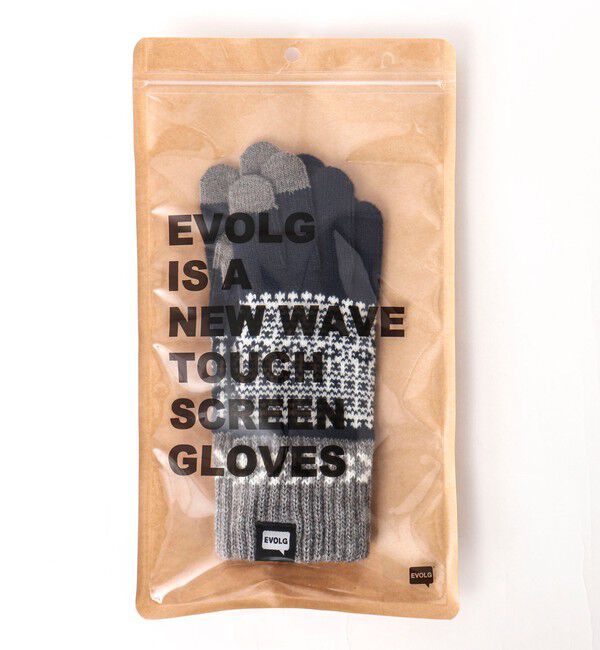 NOLLEY'S goodman「【EVOLG/エヴォログ】FLEUR ニットグローブ LET2365」|手袋|