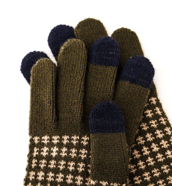 NOLLEY'S goodman「【EVOLG/エヴォログ】FLEUR ニットグローブ LET2365」|手袋|