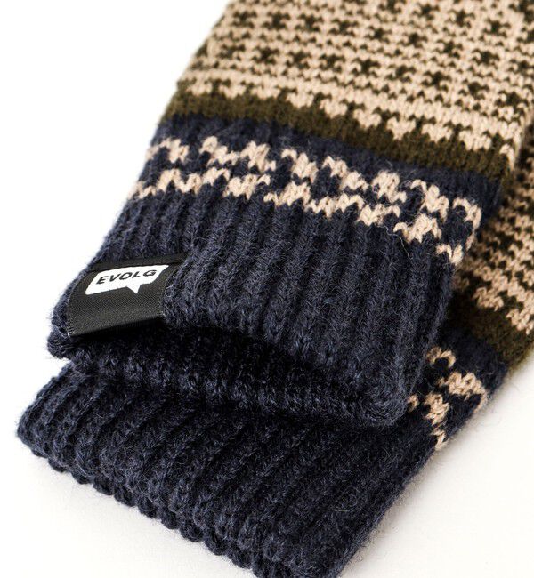 NOLLEY'S goodman「【EVOLG/エヴォログ】FLEUR ニットグローブ LET2365」|手袋|