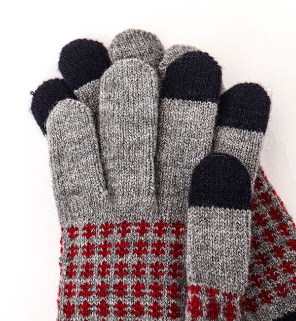 NOLLEY'S goodman「【EVOLG/エヴォログ】FLEUR ニットグローブ LET2365」|手袋|