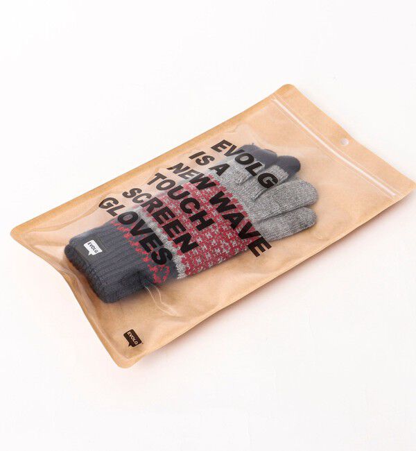 NOLLEY'S goodman「【EVOLG/エヴォログ】FLEUR ニットグローブ LET2365」|手袋|