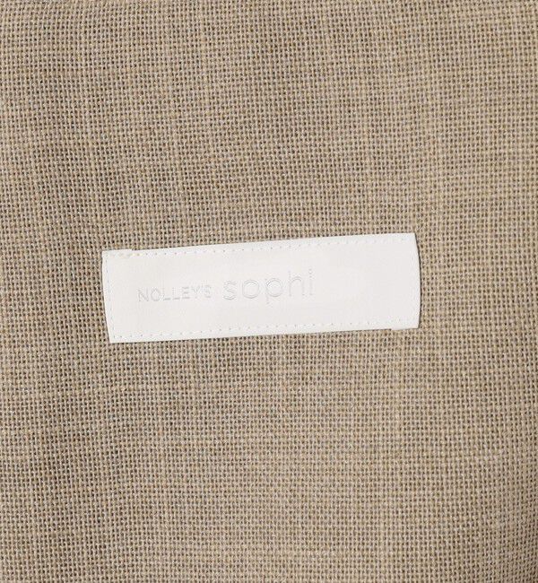 NOLLEY'S sophi「ウォッシャブルリネンライクオーバージャケット」|テーラードジャケット|