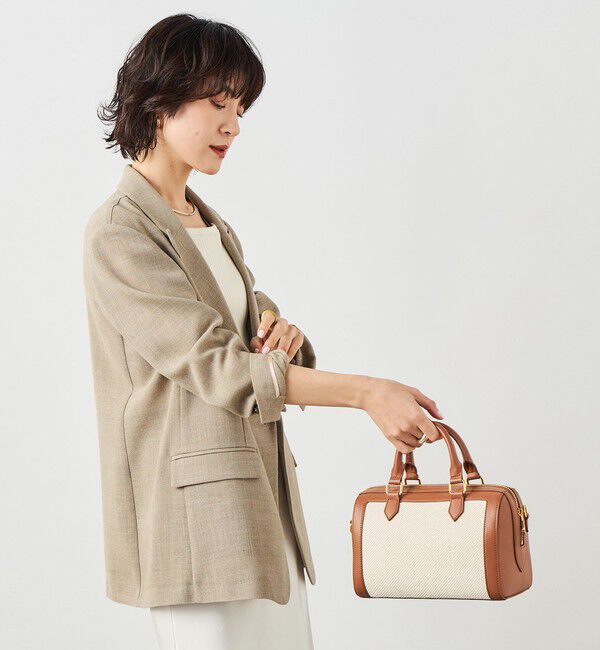 NOLLEY'S sophi「ウォッシャブルリネンライクオーバージャケット」|テーラードジャケット|