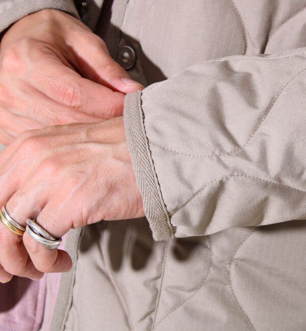 GLOSTER「【GLOSTER別注】TAION ミリタリー クルーネック ライナージャケット」|ダウン|