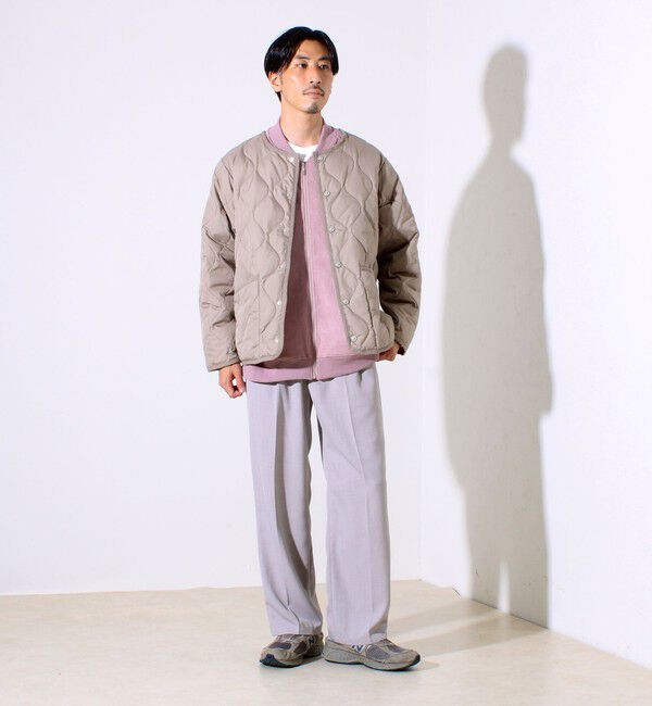 GLOSTER「【GLOSTER別注】TAION ミリタリー クルーネック ライナージャケット」|ダウン|