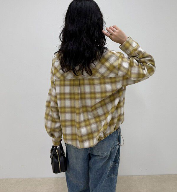 fredy emue「オンブレーチェックシャツブルゾン」|シャツ・ブラウス|