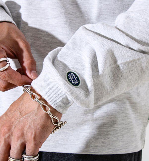 GLOSTER「【6色展開/UNISEX/ベーシック】【DISCUS】USA綿ブレンド ヘビーウエイトロンT」|Tシャツ・カットソー|