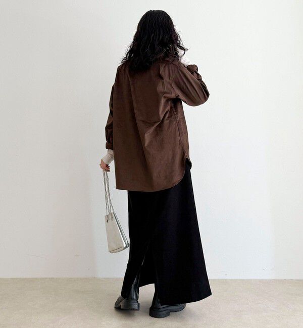 fredy emue「【LANCER CLOTHING CORPORATION】STANDCOLLAR SHIRTS SUEDE」|シャツ・ブラウス|