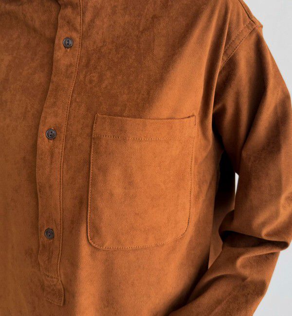 fredy emue「【LANCER CLOTHING CORPORATION】STANDCOLLAR SHIRTS SUEDE」|シャツ・ブラウス|