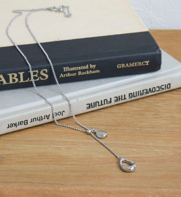 fredy emue「ドロップトップアジャストY字ネックレス」|ネックレス|シルバー