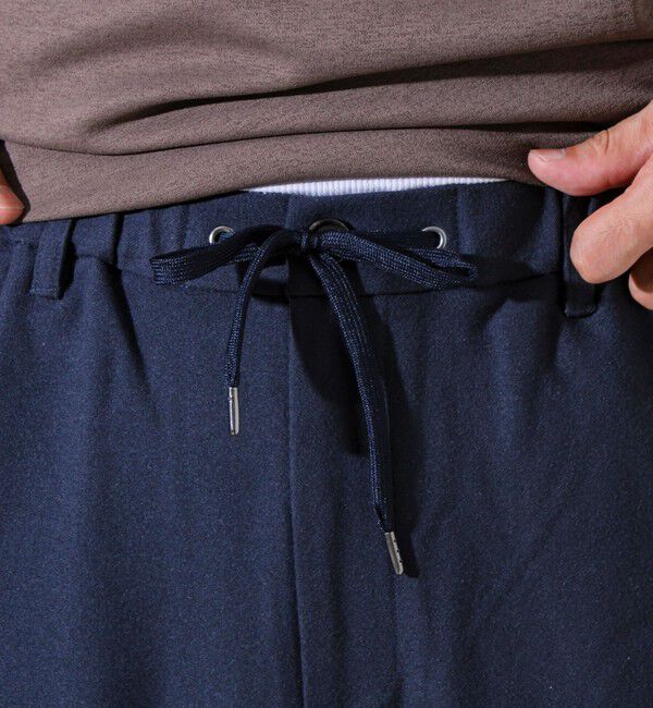 GLOSTER「【セットアップ対応】両面起毛ストレッチイージーパンツ」|チノ|