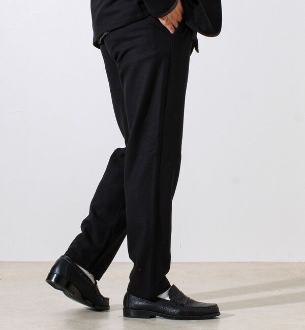 GLOSTER「【セットアップ対応】両面起毛ストレッチイージーパンツ」|チノ|