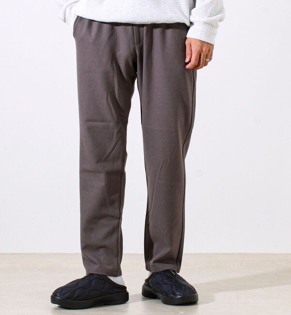GLOSTER「【セットアップ対応】両面起毛ストレッチイージーパンツ」|チノ|