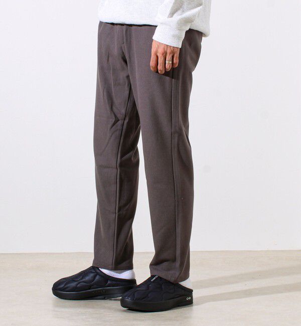 GLOSTER「【セットアップ対応】両面起毛ストレッチイージーパンツ」|チノ|